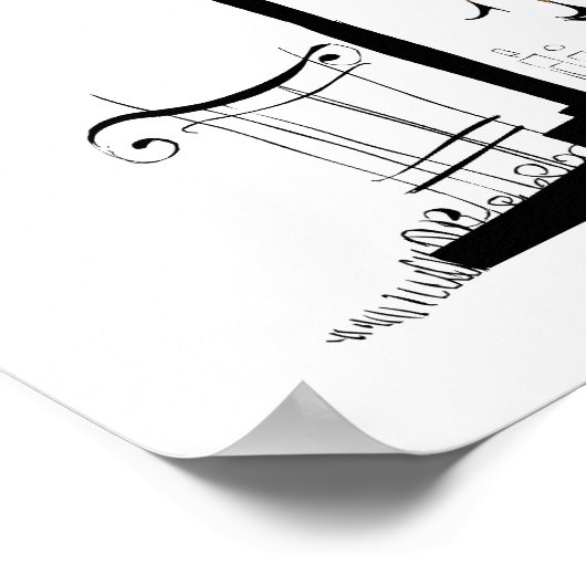 Parisian Pink Poster (Hoek)