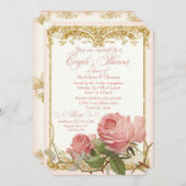 Parisian  Roos Manor House Couples Kaart (Voorkant / Achterkant)