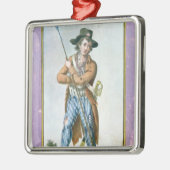 Parisian Sans-culotte Metalen Ornament (Links)