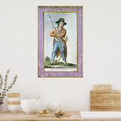 Parisian Sans-culotte Poster (Keuken)