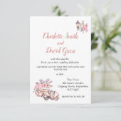 Parisian Style Wedding Invite (Staand voorkant)