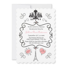 Parisian Thaise - Uitnodiging Bachelorette-partij