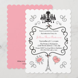 Parisian Thaise - Uitnodiging Bachelorette-partij