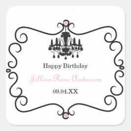 Parisian ThMED - Square Sticker