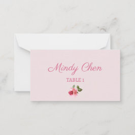 Parisian Vrijgezellenfeest Name Card Notitiekaartje