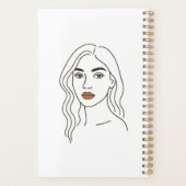 Parisian Wonder" – Dziewczyna z parasolką pod Wież Planner (Achterkant)