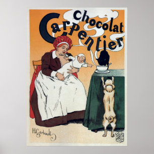 PARISIANCHOCOLAT 1897 POSTER