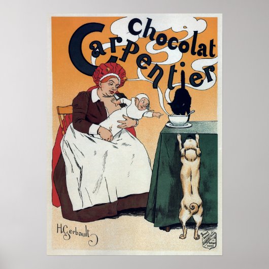 PARISIANCHOCOLAT 1897 POSTER (Voorkant)