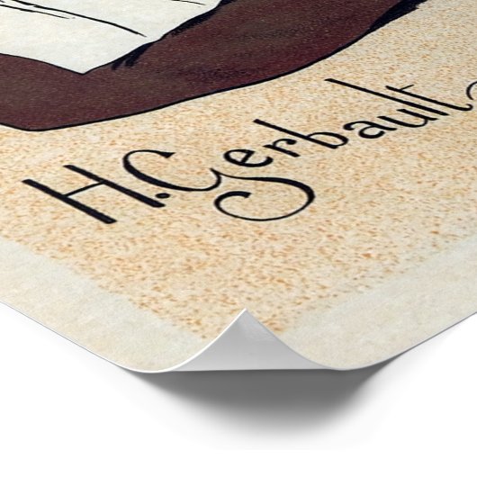 PARISIANCHOCOLAT 1897 POSTER (Hoek)