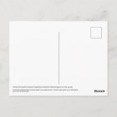 Parisien Taxi in de regen Briefkaart (Achterkant)