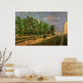 Parisweg met boer door Vincent van Gogh Poster (Keuken)