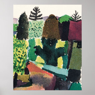 Park (1920) van Paul Klee Poster