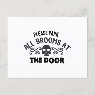 Park alle kamers aan de deur briefkaart