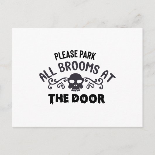 Park alle kamers aan de deur briefkaart (Voorkant)