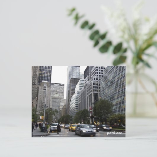 Park Ave briefkaart (Staand voorkant)