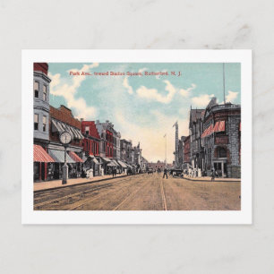Park Ave., Rutherford, New Jersey 1910 Vintage Briefkaart