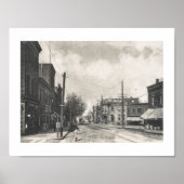 Park Ave., Rutherford, New Jersey  Poster (Voorkant)