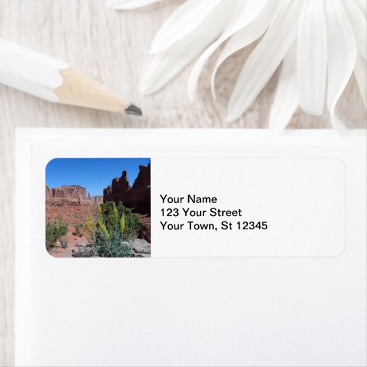 Park Avenue - Arches National Park Etiket (Insitu)