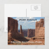 Park Avenue Briefkaart (Voorkant / Achterkant)