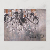 Park Avenue Chandelier ~ Briefkaart  Art (Voorkant)