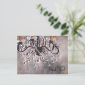 Park Avenue Chandelier ~ Briefkaart  Art (Staand voorkant)