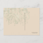 Park Avenue Chandelier ~ Briefkaart / Uitnodiging (Achterkant)