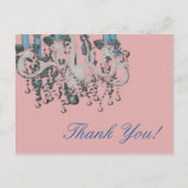 Park Avenue Chandelier ~ Briefkaart / Uitnodiging (Voorkant)