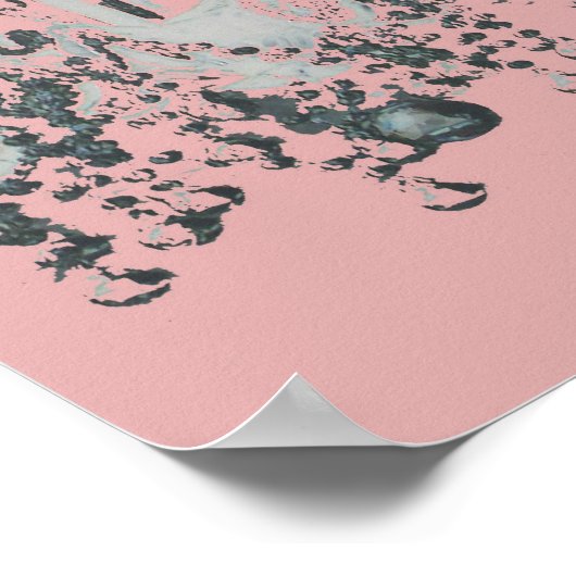 Park Avenue Chandelier ~ Print Retro Pink (Hoek)