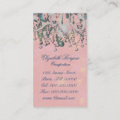 Park Avenue Chandelier ~ Visitekaartje (Achterkant)