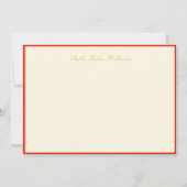 Park Avenue Flat Note Kaart 5"x7" Notitiekaartje (Voorkant)