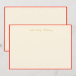Park Avenue Flat Note Kaart 5"x7" Notitiekaartje