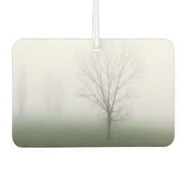 Park bedekt met dikke mist luchtverfrisser