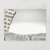 Park Bench Briefkaart (Achterkant)