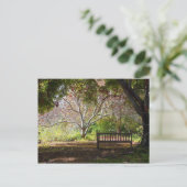 Park Bench Briefkaart (Staand voorkant)