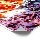 Park Bench in Botanical Garden Poster (Hoek)