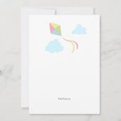 Park Bench Invitation Kaart (Achterkant)