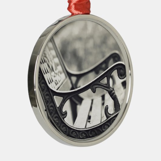 Park bench metalen ornament (Rechts)