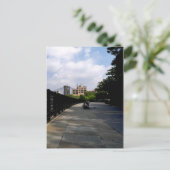 Park Bench Post Card Briefkaart (Staand voorkant)