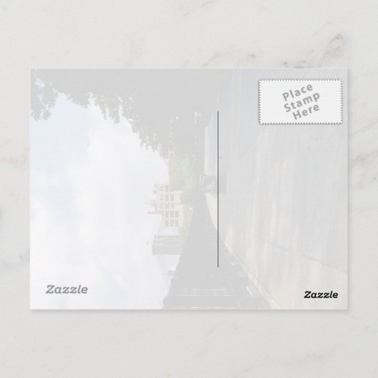 Park Bench Post Card Briefkaart (Achterkant)