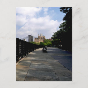 Park Bench Post Card Briefkaart