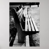 Park Bench Poster (Voorkant)