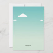 Park Bench Save the Date Notice Kaart (Achterkant)