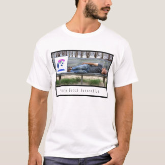 Park Bench Surrealist T-shirt