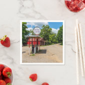 Park benzinestation papieren servetten (Insitu)