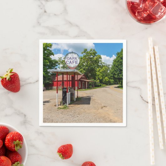 Park benzinestation papieren servetten (Insitu)