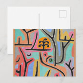Park bij Lu door Paul Klee Briefkaart (Voorkant / Achterkant)