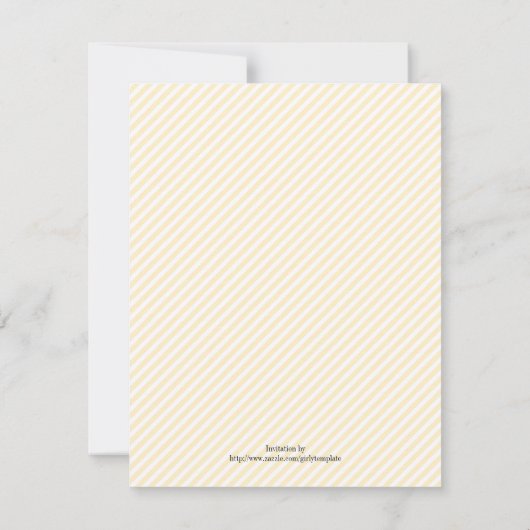 Park Birthday Invitation Kaart (Achterkant)