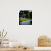 Park Bocht Poster (Keuken)