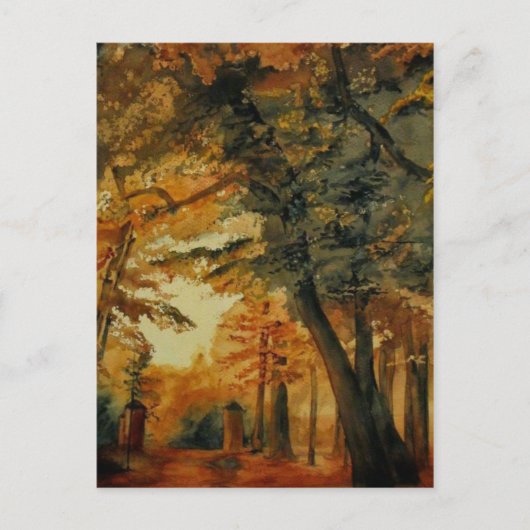 park briefkaart (Voorkant)