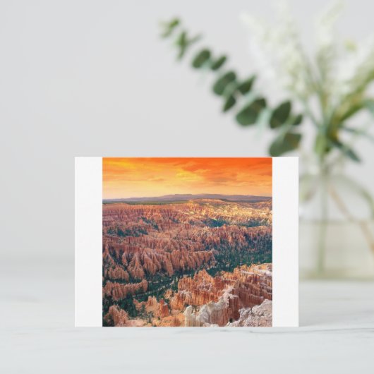 Park Bryce Canyon Utah Briefkaart (Staand voorkant)